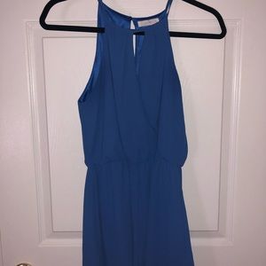 Romper with keyhole cutouts